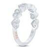 Thumbnail Image 2 of Pnina Tornai Lab-Grown Diamond Heart Anniversary Ring 3/4 ct tw 14K White Gold