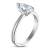 Thumbnail Image 2 of Certified Pear Diamond Solitaire Engagement Ring 1-1/2 ct tw 14K White Gold (I/I1)