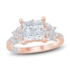 Thumbnail Image 1 of Pnina Tornai Princess-Cut Quad Diamond Engagement Ring 2-1/6 ct tw 14K Rose Gold