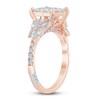 Thumbnail Image 2 of Pnina Tornai Princess-Cut Quad Diamond Engagement Ring 2-1/6 ct tw 14K Rose Gold