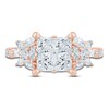 Thumbnail Image 3 of Pnina Tornai Princess-Cut Quad Diamond Engagement Ring 2-1/6 ct tw 14K Rose Gold