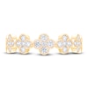 Thumbnail Image 3 of Diamond Clover Fashion Ring 1/2 ct tw 10K Yellow Gold