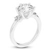 Thumbnail Image 2 of Created By Jared Studio Lab-Grown Round-Cut Diamond Floral Engagement Ring 3-1/5 ct tw 14K White Gold