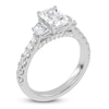 Thumbnail Image 2 of Lab-Grown Emerald-Cut Diamond Engagement Ring 2 ct tw 14K White Gold