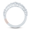 Thumbnail Image 4 of Pnina Tornai Marquise-Cut Lab-Grown Diamond Two-Row Anniversary Ring 1-3/4 ct tw 14K White Gold