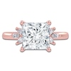 Thumbnail Image 3 of Princess-Cut Created By Jared Studio Lab-Grown Diamond Engagement Ring 2-1/6 ct tw 14K Rose Gold