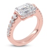 Thumbnail Image 2 of Emerald-Cut Created By Jared Studio Lab-Grown Diamond Engagement Ring 3-1/2 ct tw 14K Rose Gold