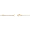 Thumbnail Image 3 of Children's Diamond Flower Bracelet 1/20 ct tw 14K Yellow Gold 6"