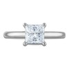 Thumbnail Image 3 of Princess-Cut Lab-Grown Diamond Solitaire Plus Engagement Ring 1-5/8 ct tw Platinum (VS2/F)