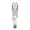 Thumbnail Image 3 of J'Lure Lab-Grown Diamond Imperial-Emerald Step-Cut Engagement Ring 1-3/8 ct tw 18K White Gold