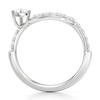 Thumbnail Image 2 of J'Lure Trillion Curved Brilliant-Cut Lab-Grown Diamond Contour Wedding Band 5/8 ct tw 18K White Gold