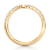 Thumbnail Image 2 of J'Lure Lab-Grown Diamond Contour Wedding Band 3/8 ct tw 18K Yellow Gold