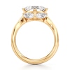 Thumbnail Image 2 of J'Lure Carre Step-Cut Lab-Grown Diamond Engagement Ring 3 ct tw 18K Yellow Gold