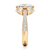 Thumbnail Image 3 of J'Lure Carre Step-Cut Lab-Grown Diamond Engagement Ring 3 ct tw 18K Yellow Gold