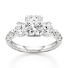 Thumbnail Image 1 of J'Lure Radiant Brilliant-Cut Lab-Grown Diamond Engagement Ring 3-1/2 ct tw 18K White Gold