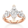 Thumbnail Image 1 of J'Lure Lozenge Step-Cut Lab-Grown Diamond Engagement Ring 5-1/3 ct tw 18K Rose Gold