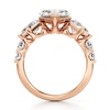 Thumbnail Image 2 of J'Lure Lozenge Step-Cut Lab-Grown Diamond Engagement Ring 5-1/3 ct tw 18K Rose Gold