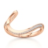 Thumbnail Image 1 of J'Lure Lab-Grown Diamond Contour Wedding Band 1/6 ct tw 18K Rose Gold
