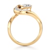 Thumbnail Image 2 of J'Lure Shield Step-Cut Lab-Grown Diamond Engagement Ring 1 ct tw 18K Yellow Gold