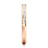 Thumbnail Image 3 of J'Lure Baguette-Cut Lab-Grown Diamond Contour Wedding Band 3/8 ct tw 18K Rose Gold
