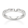 Thumbnail Image 1 of J'Lure Baguette-Cut Lab-Grown Diamond Contour Wedding Band 3/8 ct tw 18K White Gold