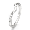 Thumbnail Image 4 of J'Lure Contour Wedding Band 18K White Gold