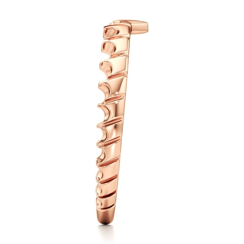 Main Image 3 of J'Lure Contour Wedding Band 18K Rose Gold