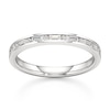 Thumbnail Image 1 of J'Lure Baguette & Round-Cut Lab-Grown Diamond Wedding Band 1/3 ct tw 18K White Gold