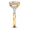 Thumbnail Image 3 of J'Lure Oval Portrait-Cut Lab-Grown Diamond Engagement Ring 2-1/2 ct tw 18K Yellow Gold