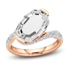 Thumbnail Image 1 of J'Lure Oval Portrait-Cut Lab-Grown Diamond Engagement Ring 3-1/2 ct tw 18K Rose Gold