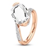 Thumbnail Image 2 of J'Lure Oval Portrait-Cut Lab-Grown Diamond Engagement Ring 3-1/2 ct tw 18K Rose Gold