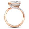 Thumbnail Image 4 of J'Lure Oval Portrait-Cut Lab-Grown Diamond Engagement Ring 3-1/2 ct tw 18K Rose Gold