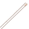 Thumbnail Image 3 of Diamond Accent Script Nameplate Necklace 14K Rose Gold 18"