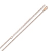 Thumbnail Image 3 of Retro Name Necklace 14K Rose Gold 18"