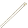 Thumbnail Image 3 of Script Nameplate Necklace 24K Yellow Gold-Plated Sterling Silver 18"