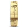 Thumbnail Image 2 of Birth Flower & Name Ring 14K Yellow Gold