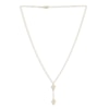 Thumbnail Image 2 of Italia D'Oro Cross Y-Drop Necklace 14K Yellow Gold 18"