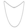 Thumbnail Image 1 of Popcorn Chain Necklace 1.6mm Semi-Solid Sterling Silver 18"