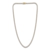 Thumbnail Image 1 of Cuban Curb Chain Necklace 4mm Solid 14K Yellow Gold 20"