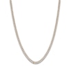 Thumbnail Image 2 of Cuban Curb Chain Necklace 4mm Solid 14K Yellow Gold 20"