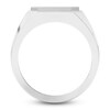 Thumbnail Image 3 of Men's Multi-Diamond Octagon Ring 1/4 ct tw Sterling Silver