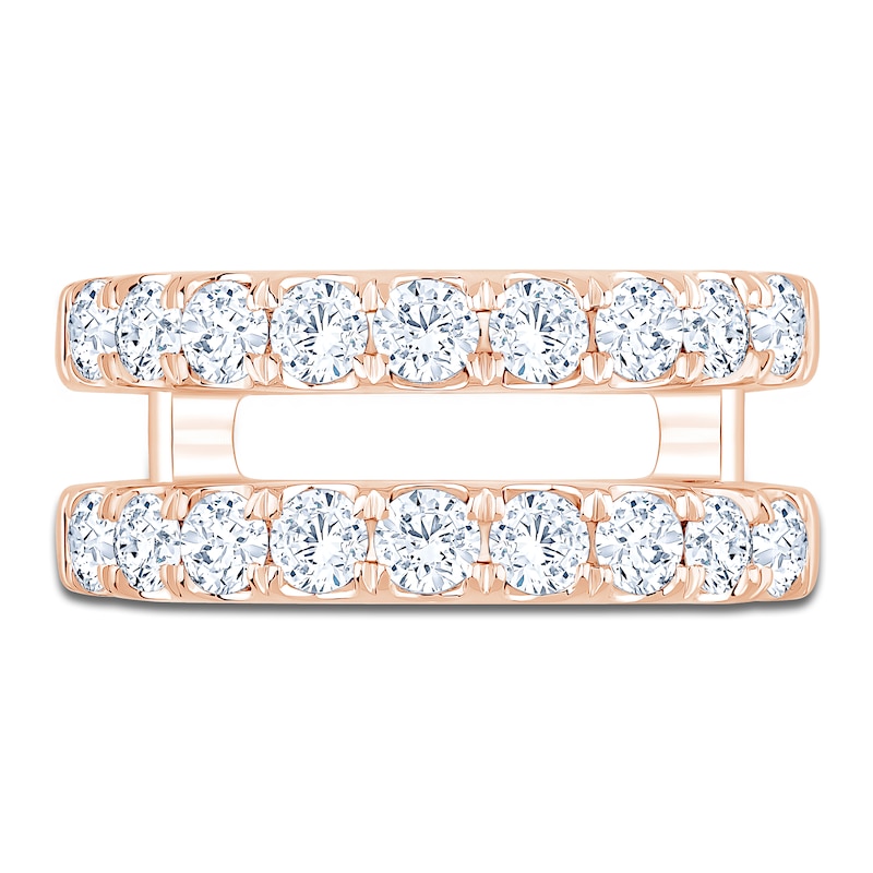 Main Image 3 of Lab-Grown Diamond Enhancer Ring 1-1/2 ct tw 14K Rose Gold