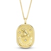 Thumbnail Image 1 of Shy Creation Diamond Accent Zodiac Capricorn Necklace 14K Yellow Gold 18"