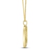 Thumbnail Image 2 of Shy Creation Diamond Accent Zodiac Capricorn Necklace 14K Yellow Gold 18"