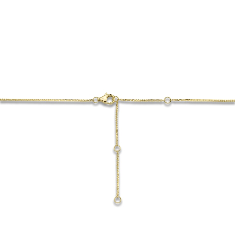 Main Image 4 of Shy Creation Diamond Accent Zodiac Capricorn Necklace 14K Yellow Gold 18"