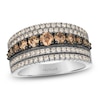 Thumbnail Image 1 of Le Vian Diamond Multi-Row Ring 1-1/3 ct tw 14K Vanilla Gold