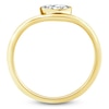Thumbnail Image 2 of Jared Signature Pear-Shaped Lab-Grown Diamond Solitaire Ring 1/2 ct tw 14K Yellow Gold