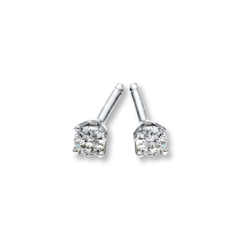 Moissanite Stud Earrings Screw Backs 1/5-Carat to 6-Carats with