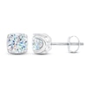 Thumbnail Image 1 of THE LEO First Light Diamond Solitaire Stud Earrings 2 ct tw Round 14K White Gold (I1/I)