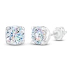 Thumbnail Image 1 of THE LEO First Light Diamond Solitaire Stud Earrings 2 ct tw Round 14K White Gold (I1/I)